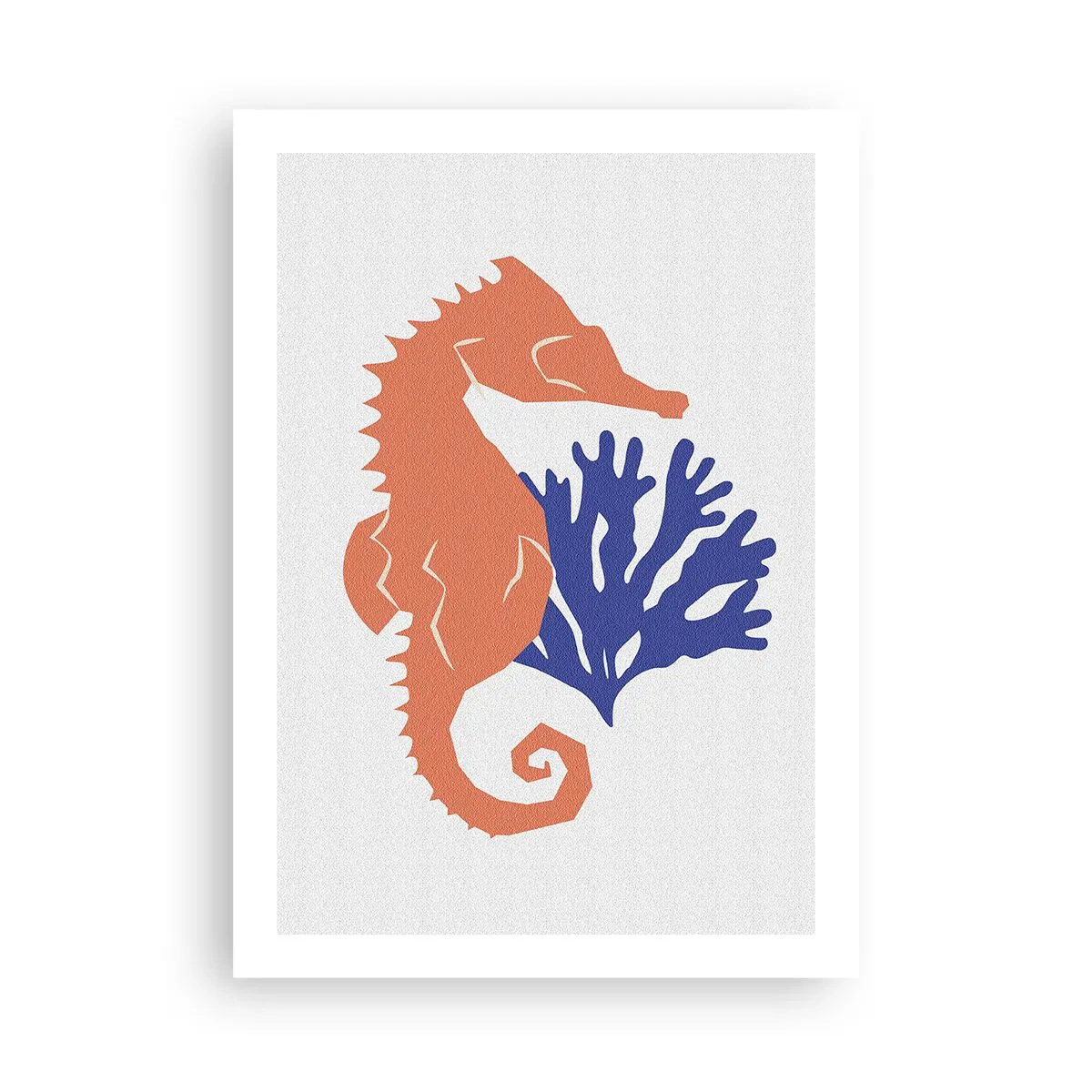 Affisch - På en äng under vattnet - 50x70 cm