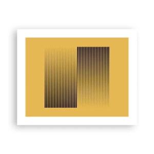 Affisch - Motsatsernas kvadrat - 50x40 cm