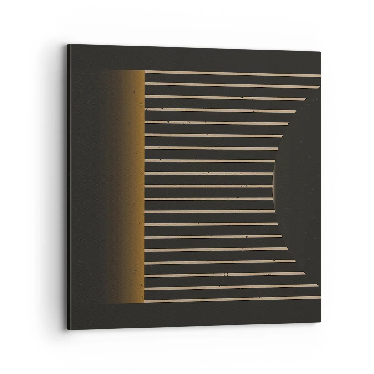 Canvastavla - Bild på duk - Utforska mörkret - 70x70 cm