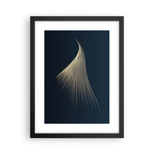 Affisch i svart ram - Som en ängels hårstrå - 30x40 cm