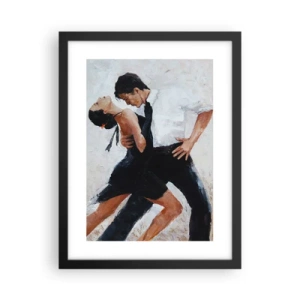Affisch i svart ram - Mina drömmars tango - 30x40 cm