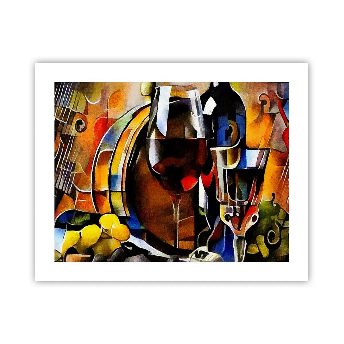 Affisch - Så blir världen färgglad - 50x40 cm