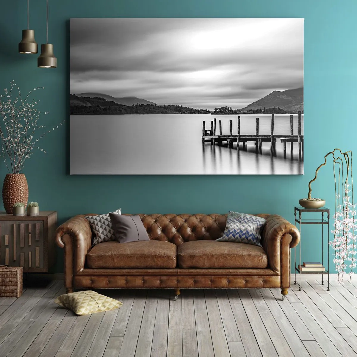 Canvastavla - Bild på duk - Mildhet och styrka - 120x80 cm