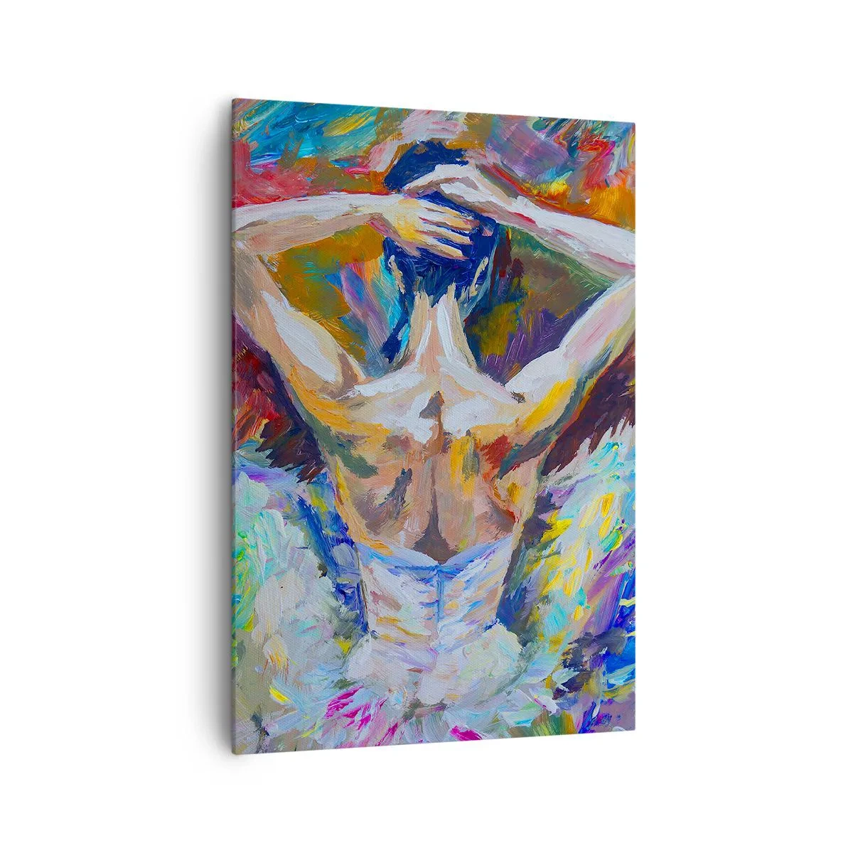 Canvastavla - Bild på duk - Det kan vara allt - 70x100 cm