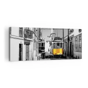 Canvastavla - Bild på duk - Lissabons anda - 100x40 cm