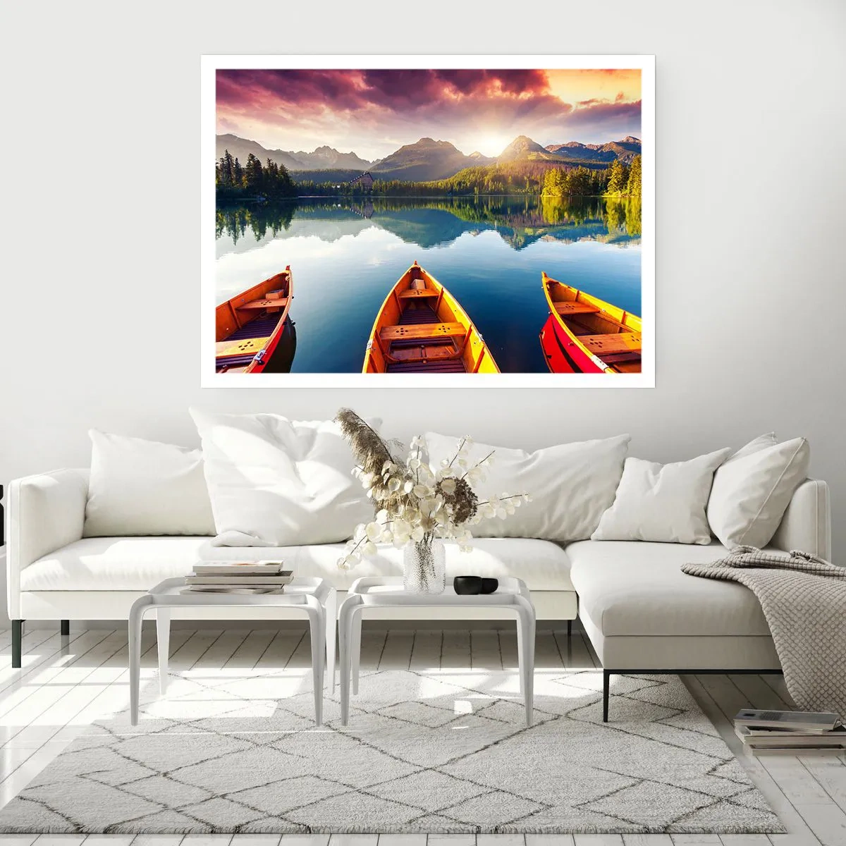 Affisch - Ingenting mot naturen - 50x40 cm