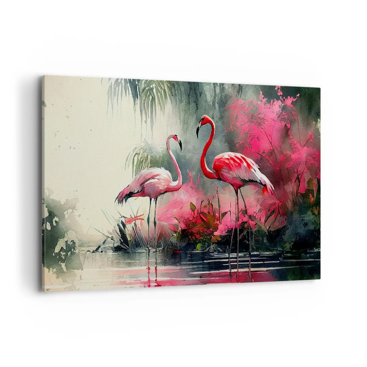Canvastavla - Bild på duk - En lektion i naturlig charm - 120x80 cm