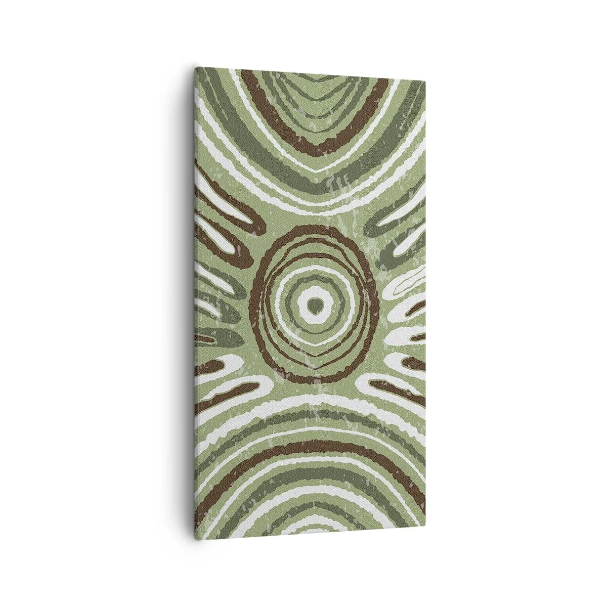 Canvastavla - Bild på duk - Explosion av känslor - 55x100 cm