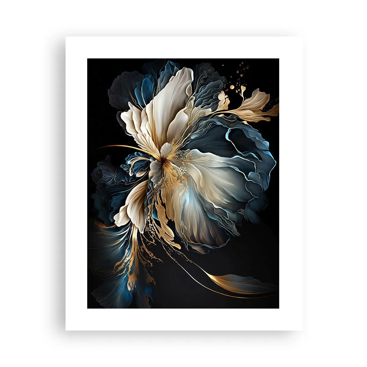 Affisch - Sagolik ormbunksblomma - 40x50 cm