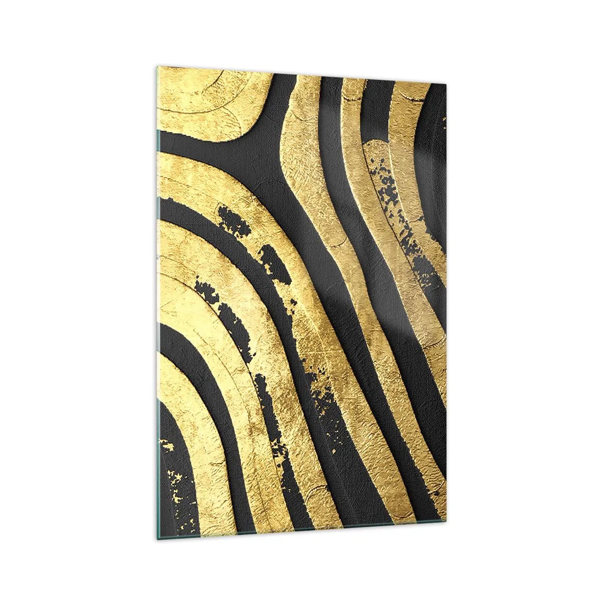 Glastavla - Bild på glas - Allt flyter - 70x100 cm