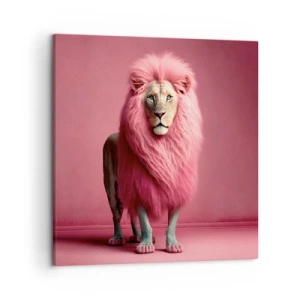 Canvastavla - Bild på duk - Och du är inte längre rädd - 50x50 cm