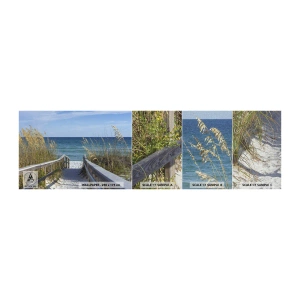 Provbit av fototapet Premium Canvas - I solen, i vinden - Landskap, Havsdyn, Hav - 100x30 cm