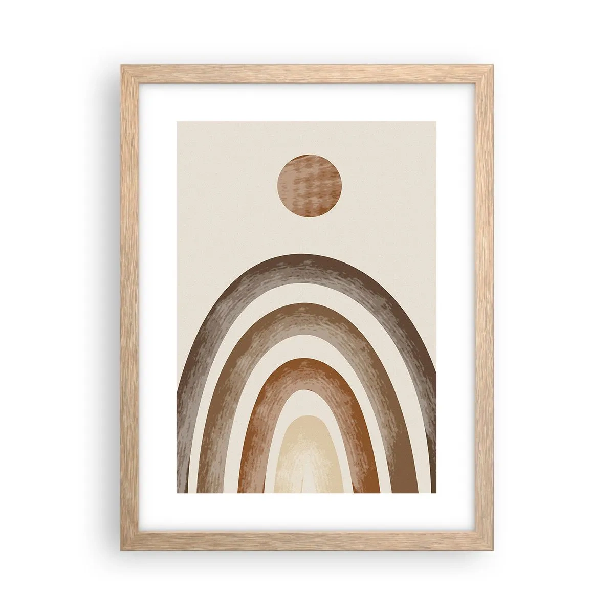 Affisch i ram av ljusek - I den avlägsna galaxen - 30x40 cm