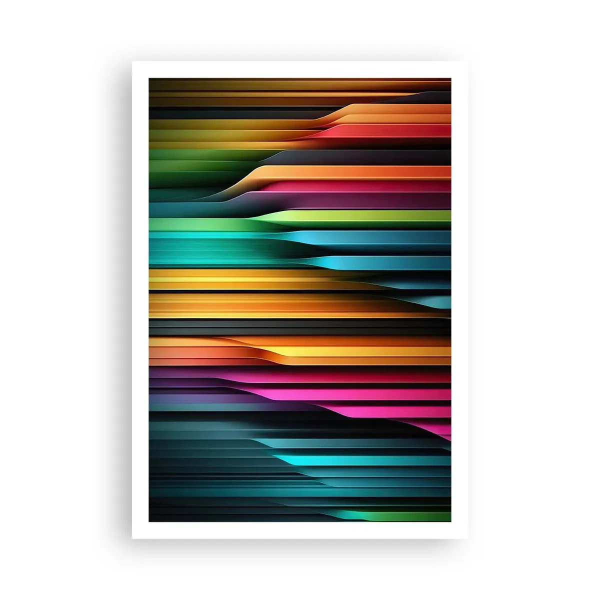 Affisch - Lysande orgel - 70x100 cm