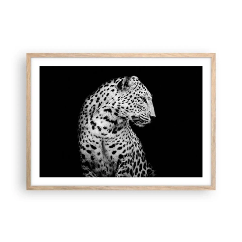 Affisch i ram av ljusek - Perfekt höger profil! - 70x50 cm