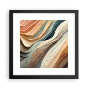 Affisch i svart ram - Ögonblick före förändring - 30x30 cm