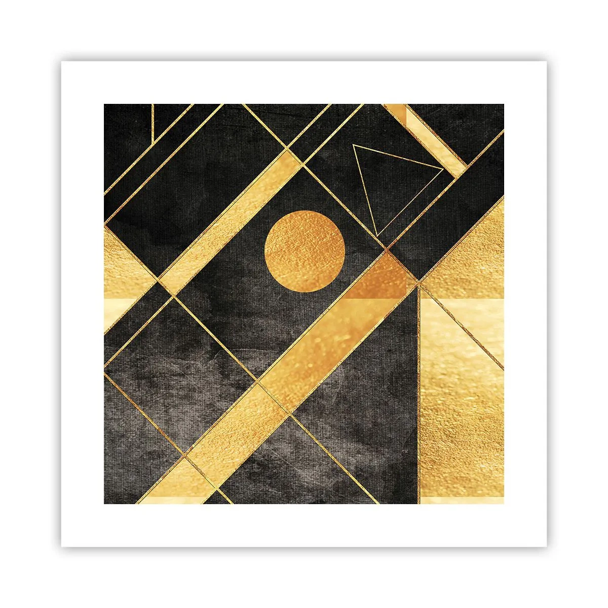 Affisch - Öknens sol - 40x40 cm
