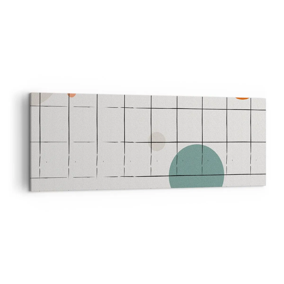 Canvastavla - Bild på duk - Fångade. Vi eller de? - 140x50 cm