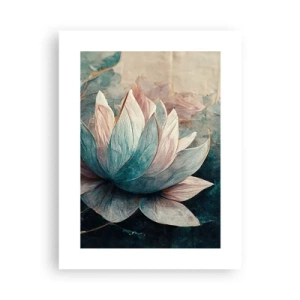 Affisch - Stjärnor i en sjö - 30x40 cm