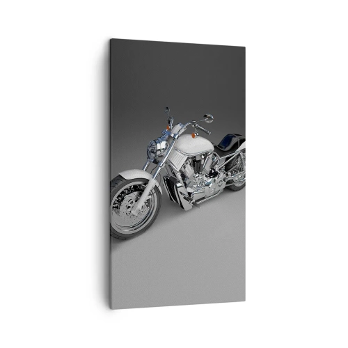 Canvastavla - Bild på duk - Man vill lägga sig knäna - 45x80 cm