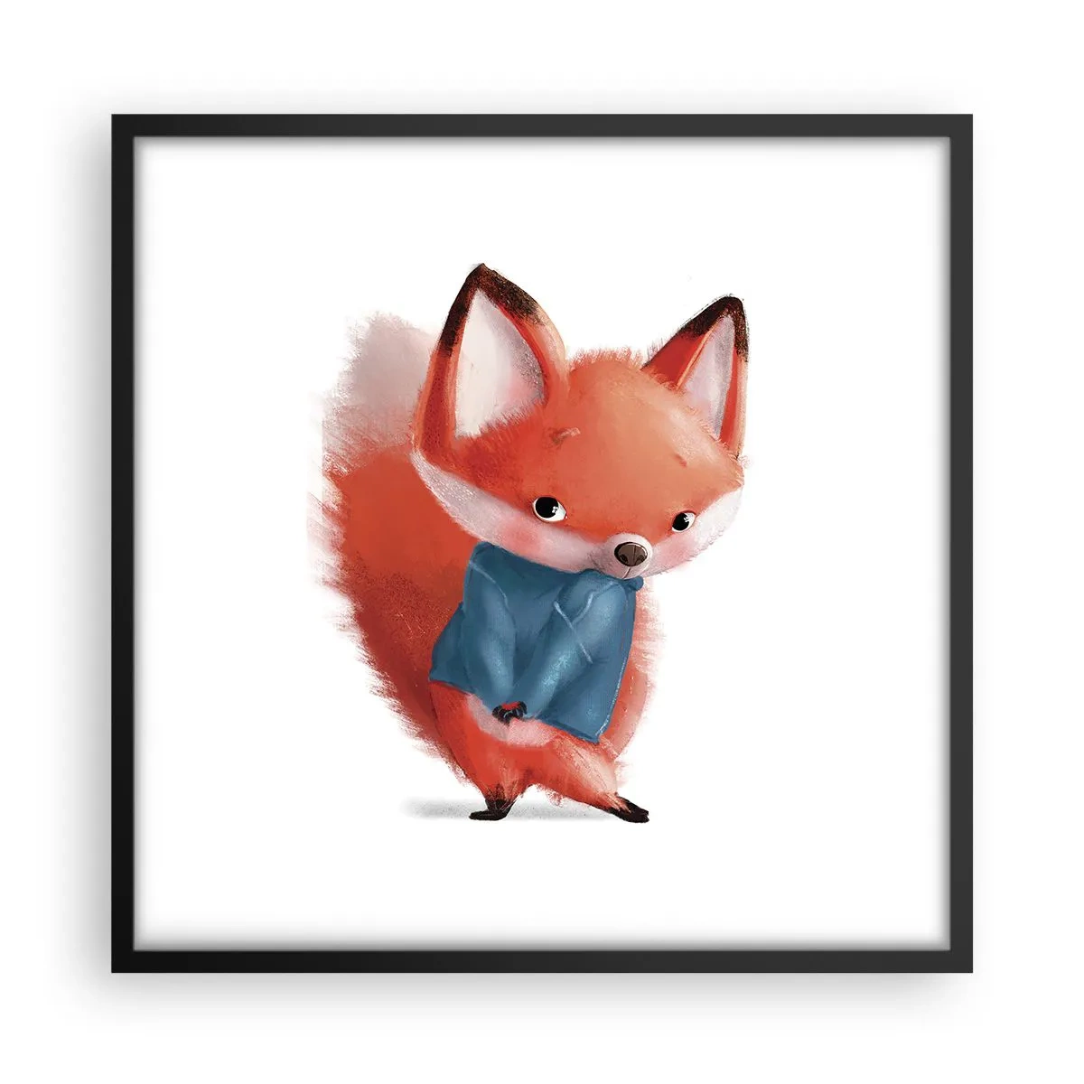 Affisch i svart ram - Ser jag bra ut? - 50x50 cm