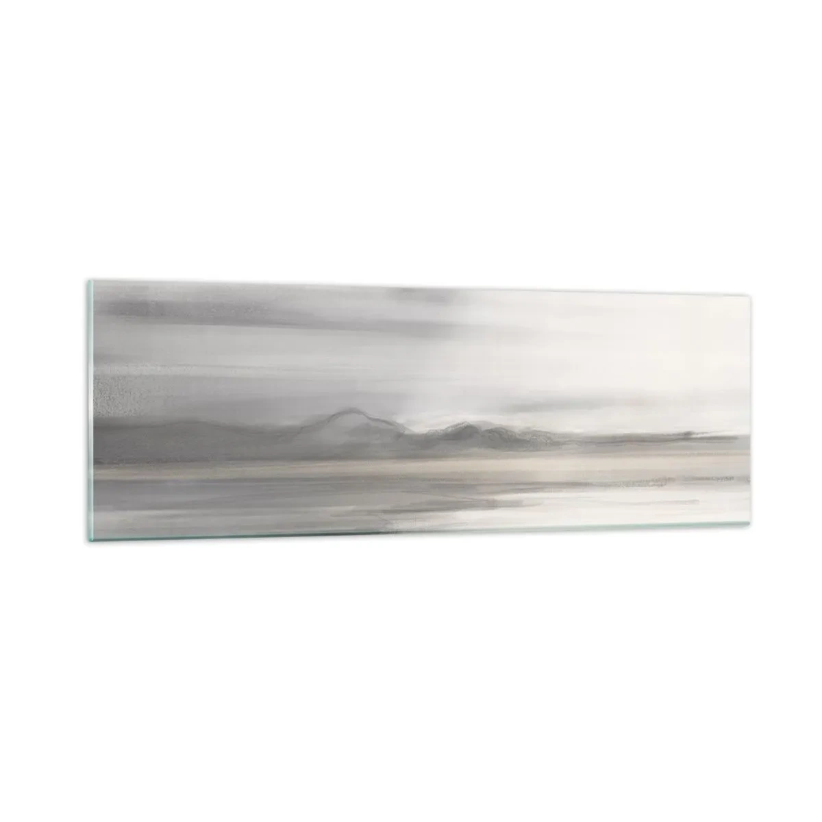 Glastavla - Bild på glas - En eftertänksam bakgrund - 90x30 cm