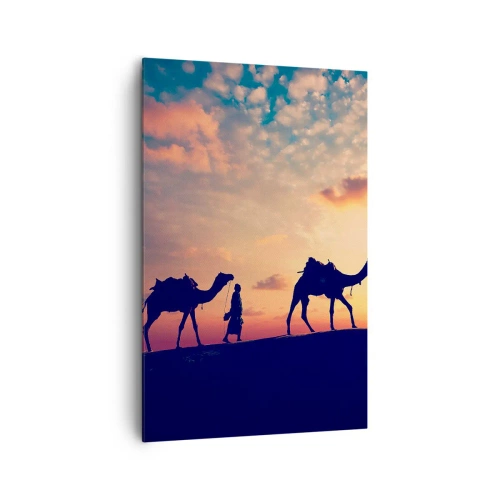 Canvastavla - Bild på duk - Orientens hemliga ande - 80x120 cm