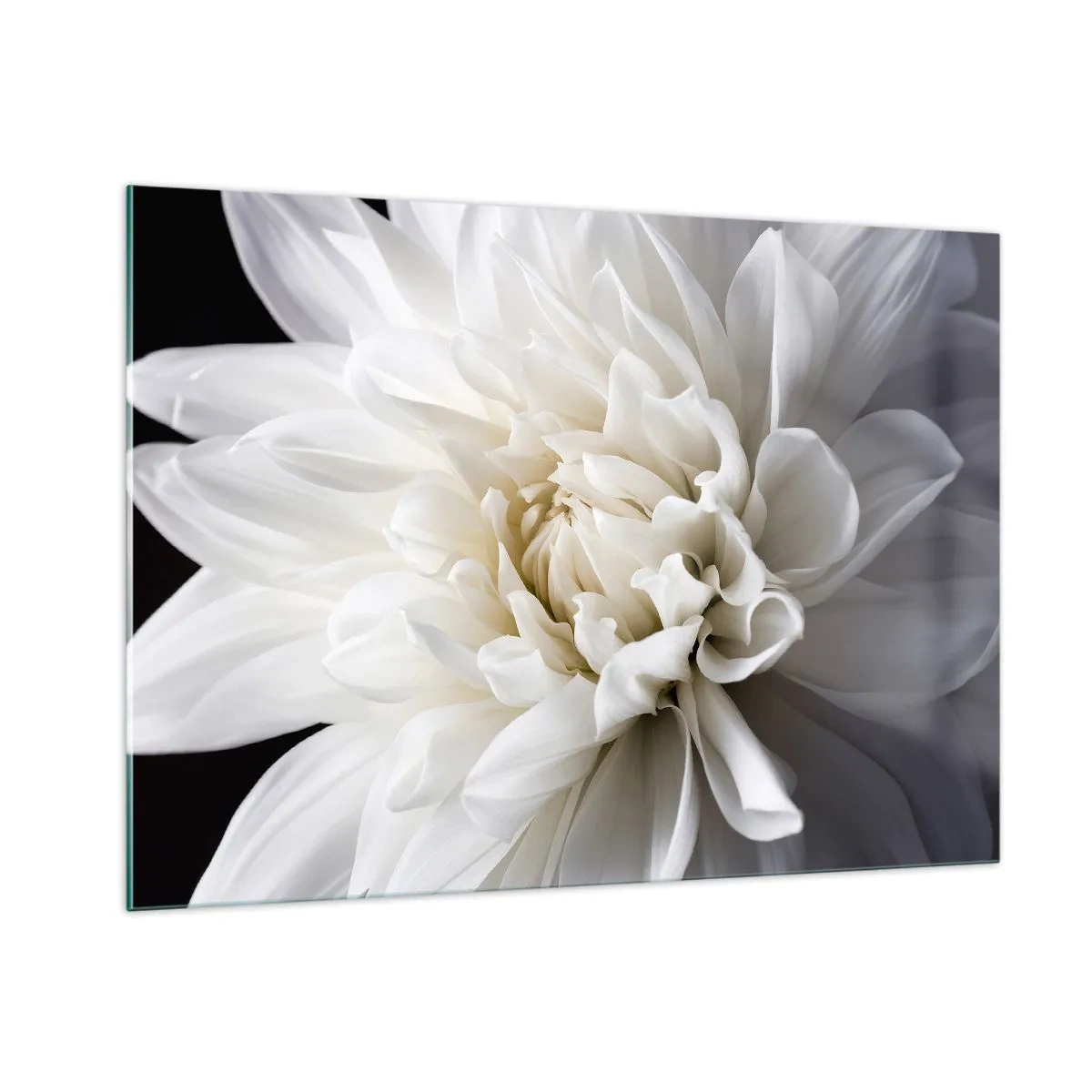 Glastavla - Bild på glas - En bruds morgon - 100x70 cm