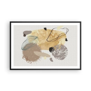 Affisch i svart ram - Olika former - 91x61 cm