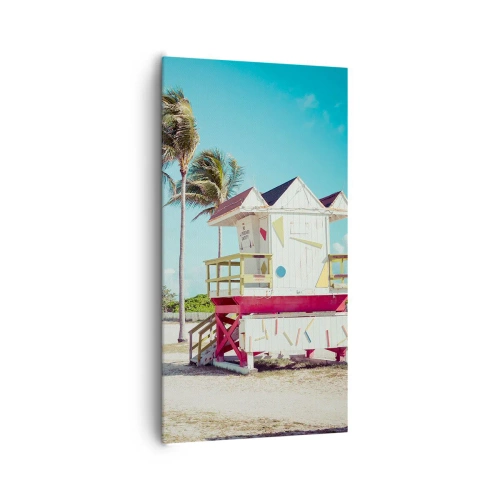 Canvastavla - Bild på duk - En vacker dag framför dig - 65x120 cm