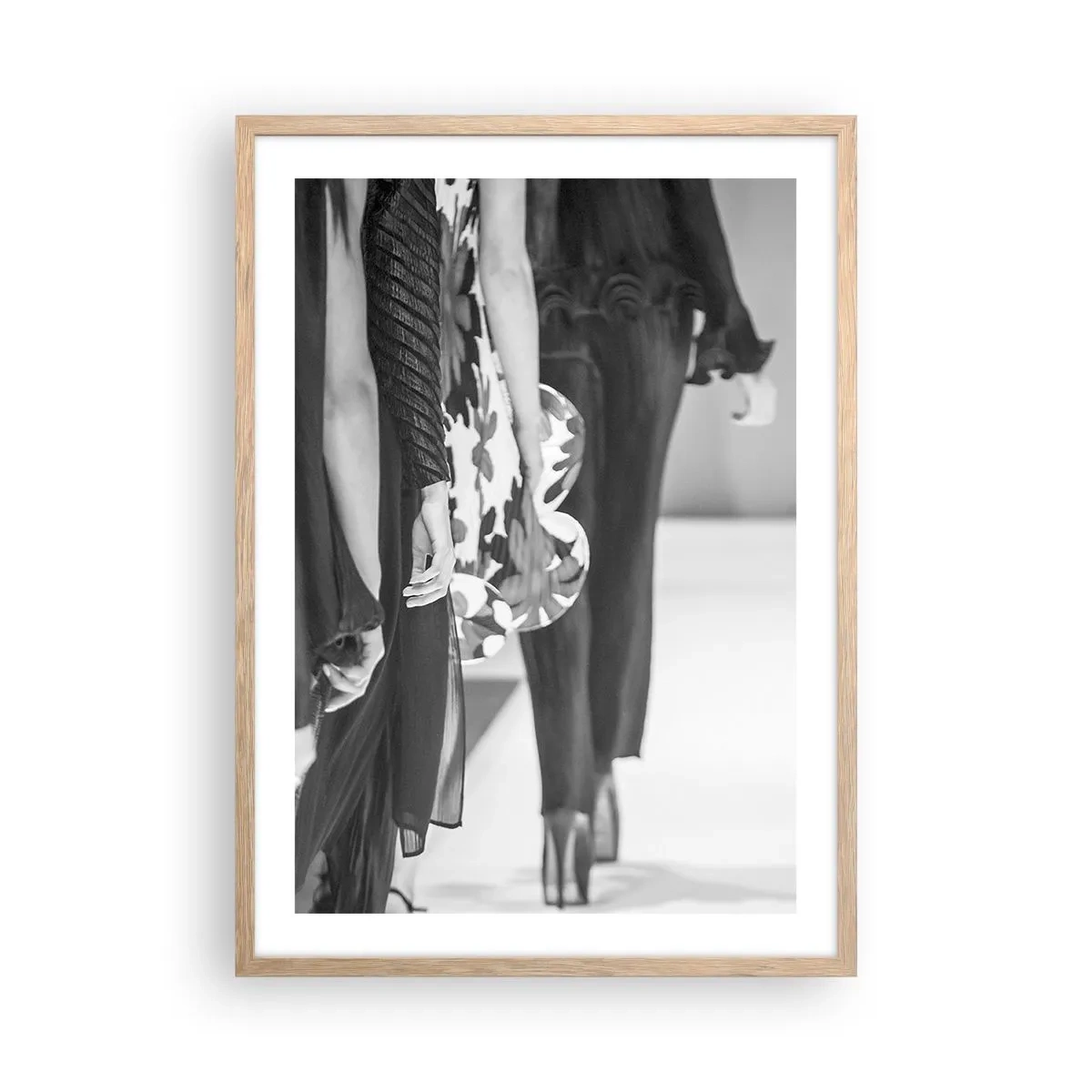 Affisch i ram av ljusek - En elegant parad - 50x70 cm