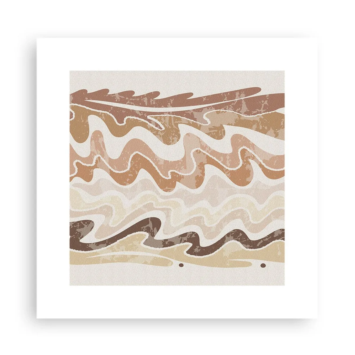 Affisch - Bra energi - bra känslor - 30x30 cm