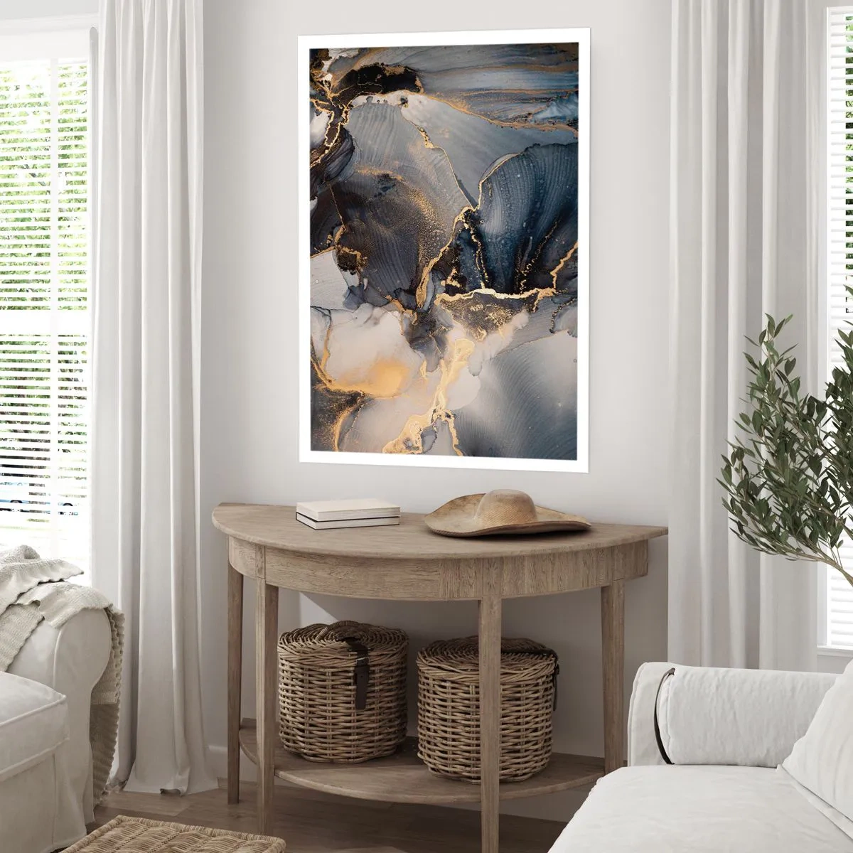 Affisch - En stens liv - 40x50 cm