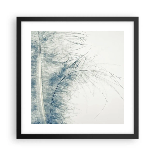 Affisch i svart ram - Naturens viskningar - 40x40 cm