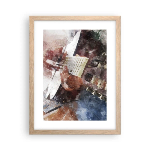 Affisch i ram av ljusek - Vad tycker du om det? - 30x40 cm