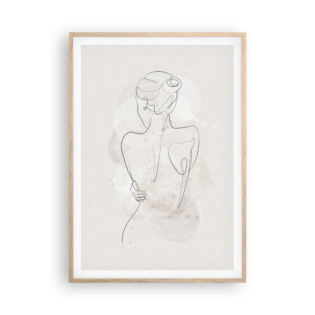 Affisch i ram av ljusek - Som ett känsligt instrument - 70x100 cm