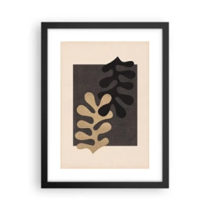 Affisch i svart ram - Brist och komplettering - 30x40 cm