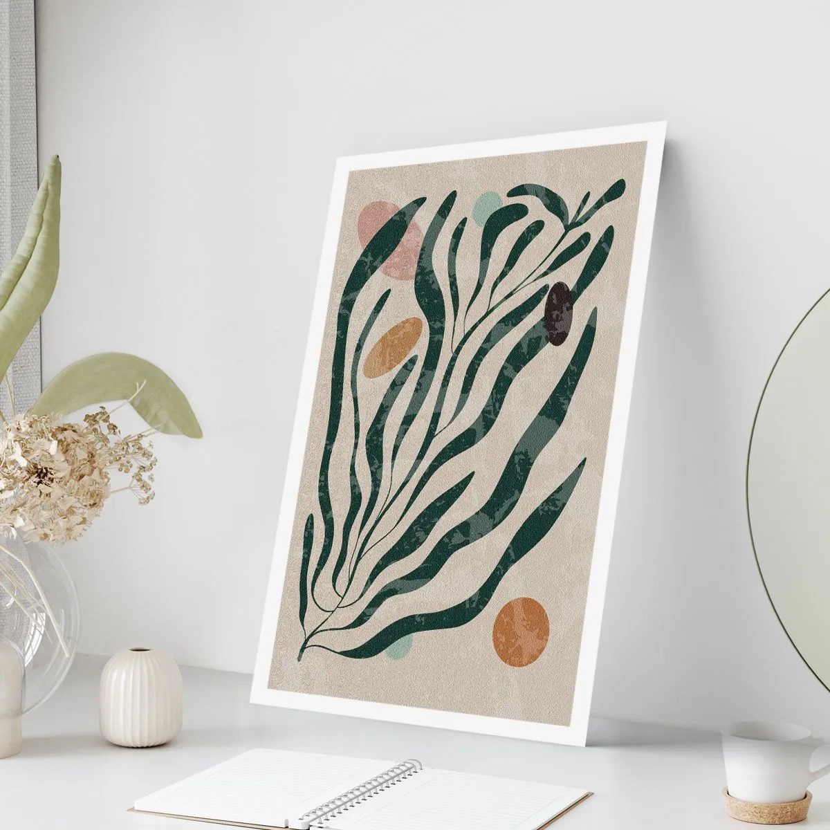 Affisch - Bland de gröna - 70x100 cm