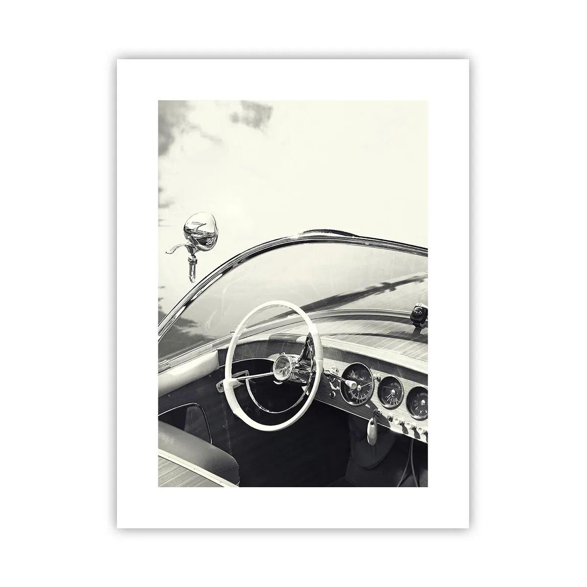 Affisch - Väder för de rika - 30x40 cm