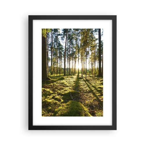 Affisch i svart ram - ...Bortom sjunde skogen - 30x40 cm