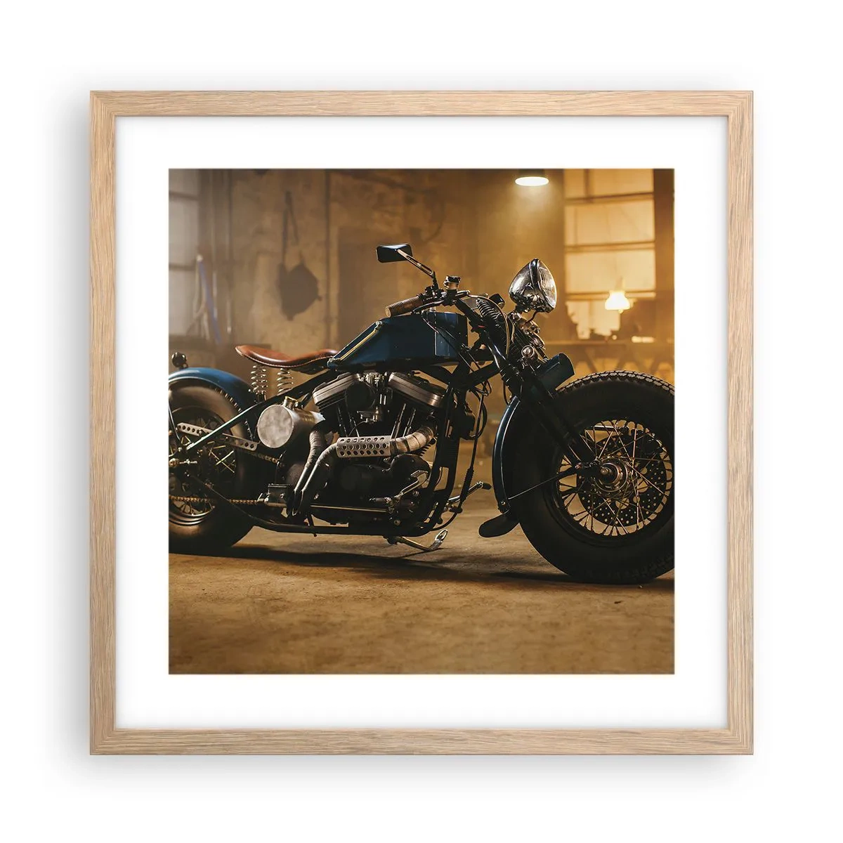 Affisch i ram av ljusek - Jag kan allt - 40x40 cm