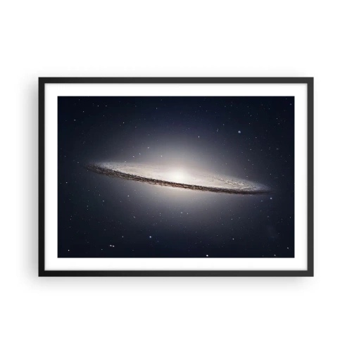Affisch i svart ram - En gång i en galax långt, långt borta.... - 70x50 cm