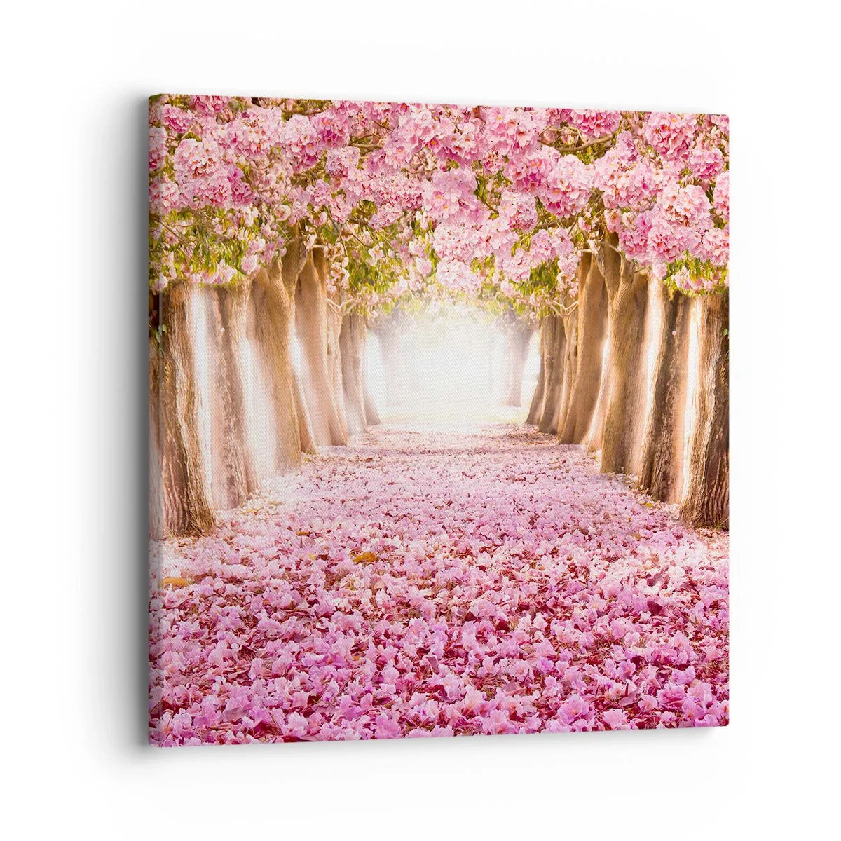 Canvastavla - Bild på duk - Vägen till paradiset - 30x30 cm