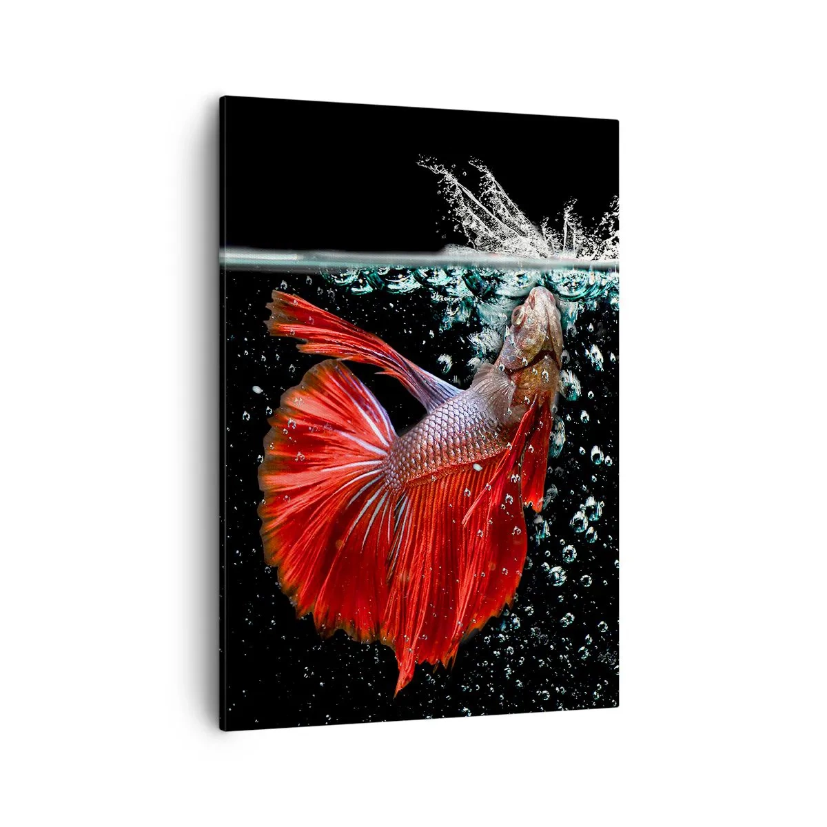 Canvastavla - Bild på duk - Du har tre önskemål - 50x70 cm