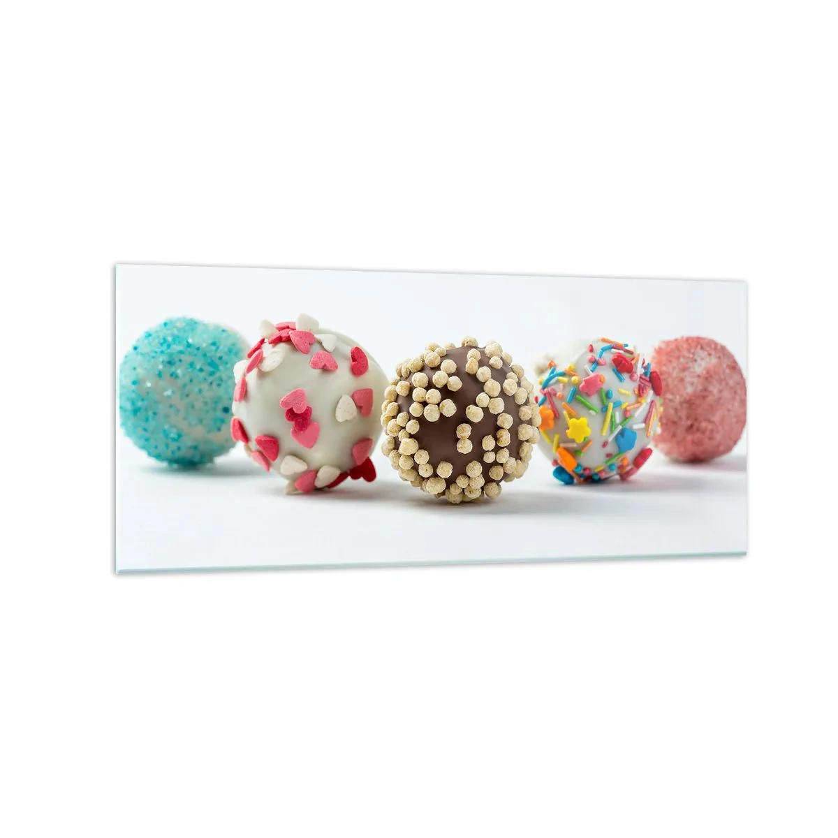 Glastavla - Bild på glas - Livet kan vara sött - 120x50 cm