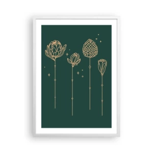 Affisch i vit ram - Familjen ÖRTsson - 50x70 cm