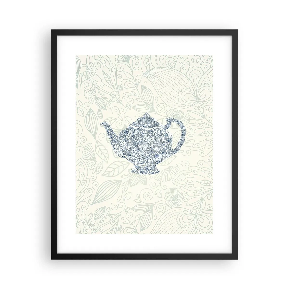 Affisch i svart ram - Techarm - 40x50 cm