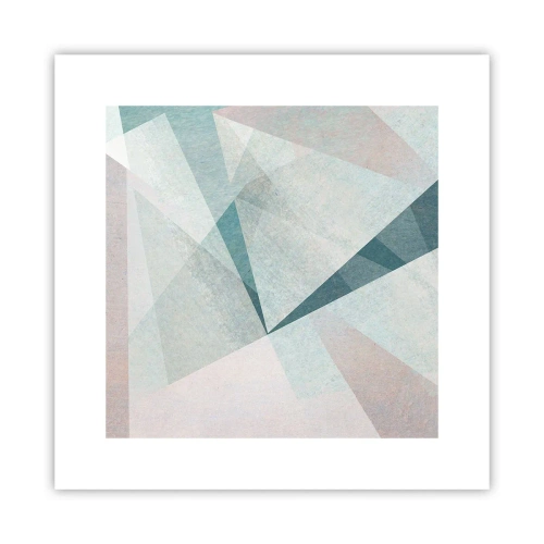 Affisch - Lugnt trots dynamiskt - 30x30 cm