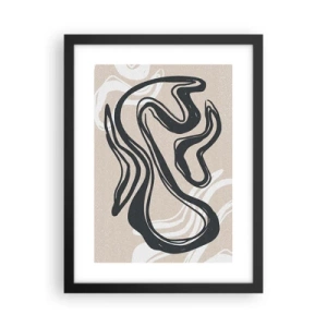 Affisch i svart ram - Mångfaldigt uttryck - 30x40 cm