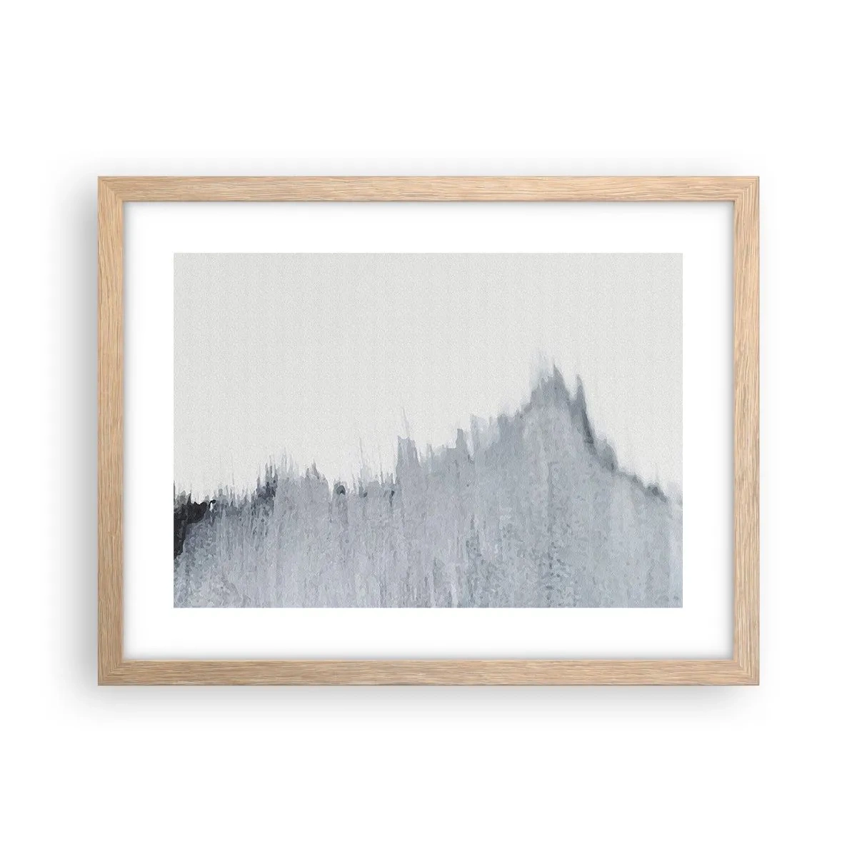 Affisch i ram av ljusek - Mystisk skiva - 40x30 cm